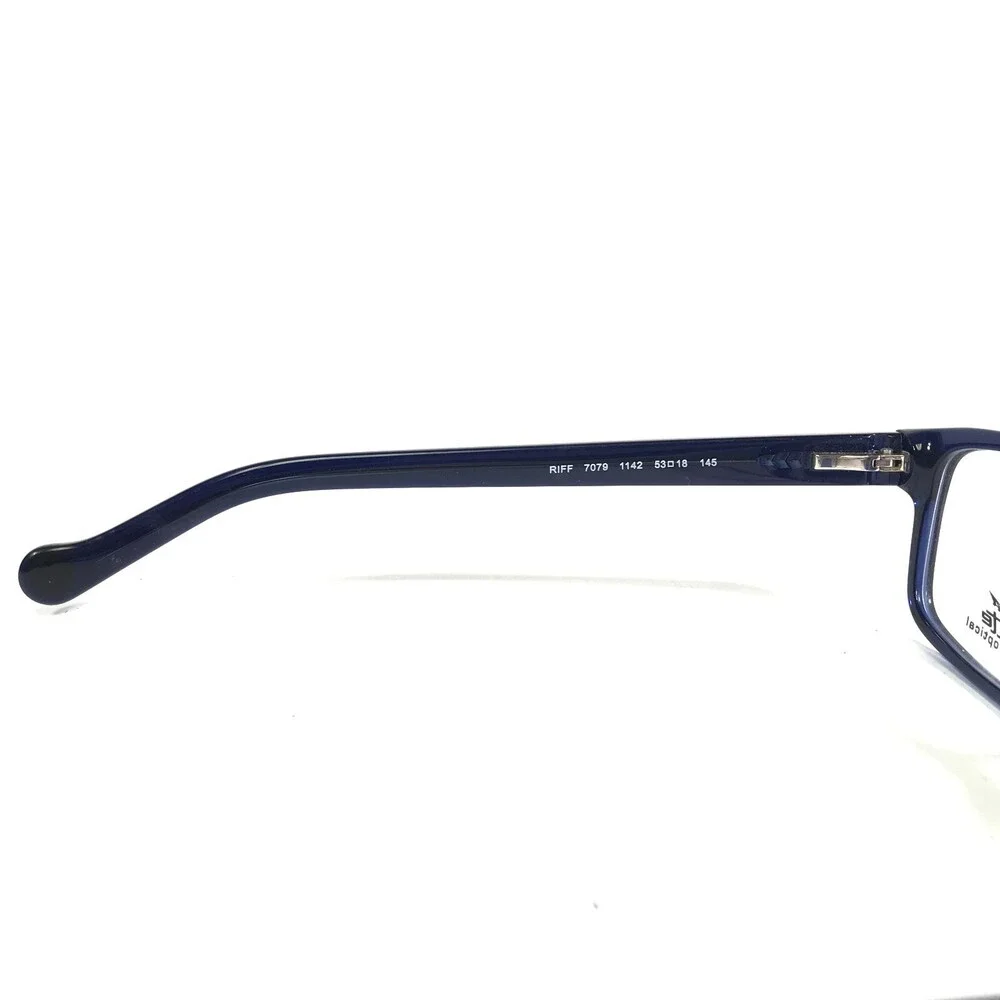 Arnette RIFF 7079 1142 Eyeglasses Frames Blue Black Rectangular 53-18-145